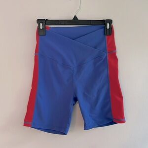 Wilo the Label crossover waistband bike shorts